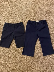 Girs School Uniform Capri And Short Cherokee And IZOD size 5 - Picture 1 of 7