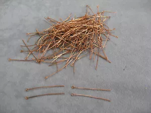 Copper Plate Eye Pins 1.5mm - Picture 1 of 4