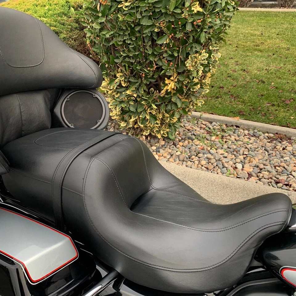 Rider Driver Passenger Seat For Harley Touring Electra Glide Ultra Limited 08-Up Foto 1 de 4