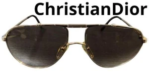 Christian Dior sunglasses vintage gold men's from Japan i0892 - Picture 1 of 8