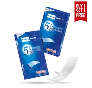 PURJA WHITE | 5D Diamond Strip | Professioneller Zahnaufhellungsstreifen 14 Behandlung - Bild 1 von 9
