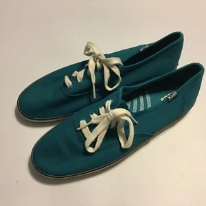 ZAPATILLAS DE LONA KEDS para mujer talla 7,5 azul azulado - Imagen 1 de 6