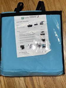 Total Tiffany Crop Seat Cover Cushion Organizer Turquoise - Retired - Picture 1 of 8
