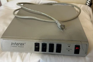 Vintage 90s Interex Computer Power Switch Controller Surge Suppressor Working - Picture 1 of 5