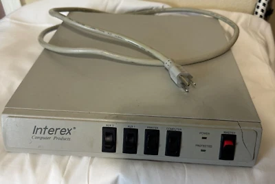 Vintage 90s Interex Computer Power Switch Controller Surge Suppressor Working - Image 1 of 4