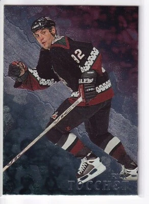1998-99 In the Game Be a Player #105 Rick Tocchet Phoenix Coyotes - Image 1 of 2