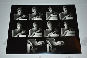 Handsome Man Male Model Beefcake gay int contact sheet Proof Photograph V34 - Picture 1 of 1