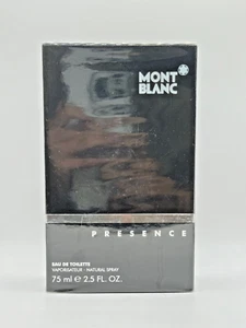 PRESENCE BY MONT BLANC 75ML EDT SPRAY (NEW WITH BOX & SEALED) - Picture 1 of 3