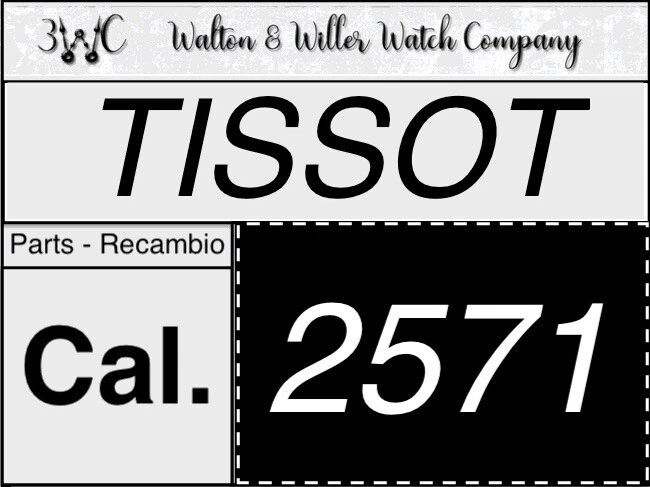 NOS [ 1X ] TISSOT Cal. 2571 spare parts watch vintage TISSOT2571