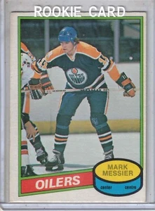 1980-81 OPC O-Pee-Chee hockey Mark Messier RC rookie original card NM- OILERS - Picture 1 of 2