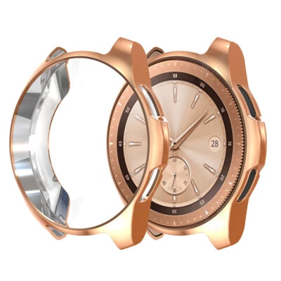 Funda protectora delgada TPU enchapada para reloj Samsung Galaxy 42 mm 46 mm Foto 1 de 4