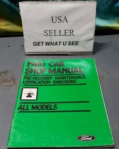 Ford 1980 Car Shop Manual; Powertrain All models - Picture 1 of 12