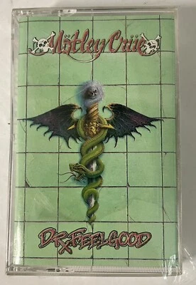 Motley Crew: Dr Feelgood, Cassette, Sealed, 1989 - Image 1 of 2