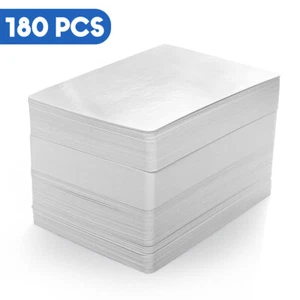 180 piezas Tarjeta de regalo de agradecimiento de Navidad Hágalo usted mismo Tarjeta de álbum de recortes Artesanía Tarjetas de juego en blanco - Imagen 1 de 10