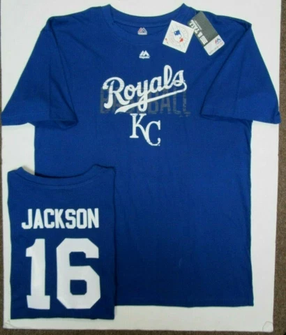 KANSAS CITY ROYALS BO JACKSON SHIRT MAJESTIC NEW W TAGS XL TALL Cover