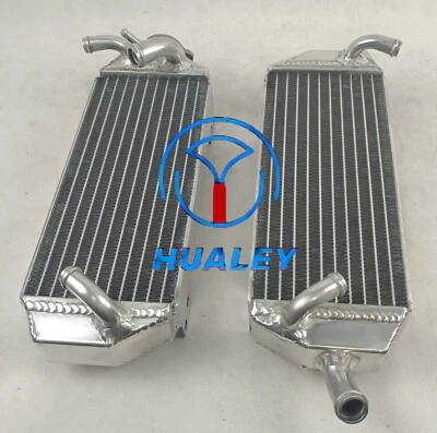 For 1996-2000 SUZUKI RM250 RM 250 1997 1998 1999 Aluminum R&L Radiator - Image 1 of 4