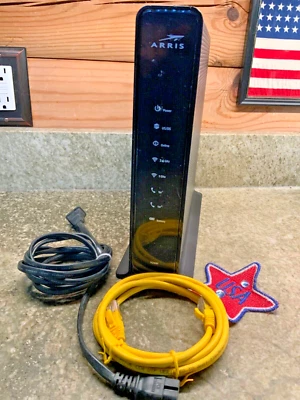 ARRIS TG1682G Wireless Modem Router - Black  - Image 1 of 4