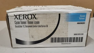 Toner Xerox 006R90281 cyan neuf emballage d'origine DocuColor 12 ColorSeries 50 très bon état TVA - Photo 1/5