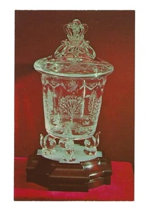 Postcard The Queen's Cup Steuben Glass Corning Glass Center Corning New York - Picture 1 of 2