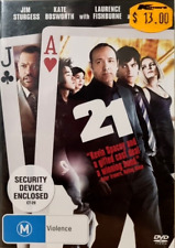 21 (DVD 2008) Rare, Kevin Spacey, Laurence Fishburne, Region 4 - New & Sealed