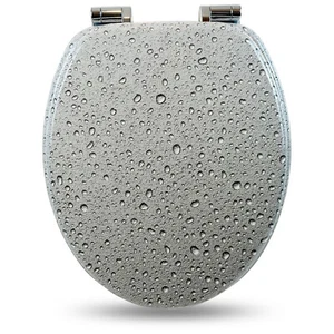 WC Sitz mit Absenkautomatik - Toilettendeckel Klobrille Toilettensitz Sanfino®  - Bild 1 von 7
