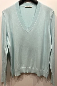 S. Marlon Damenpullover Pulli Gr. 2XL Mintgrün V-Ausschnitt Langarm - Bild 1 von 9