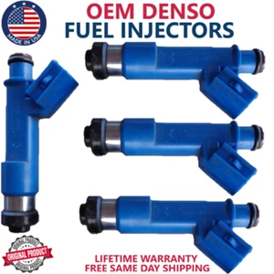 x4 OEM DENSO FUEL INJECTORS FOR 2004-2008 Pontiac, Toyota (23250-22080, 0D050) - Bild 1 von 3