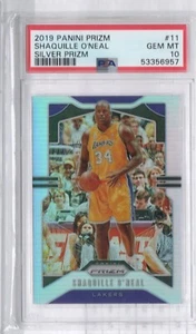 Shaquille O'Neal 2019-20 Panini Prizm Silver Prizm PSA 10 Graded - Picture 1 of 1