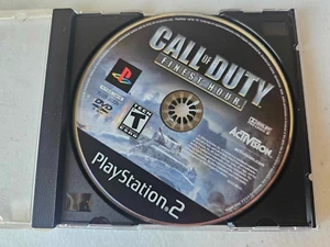 Call of Duty Finest Hour (PlayStation 2 PS2) NO TRACKING - DISC ONLY #A1966 - Picture 1 of 2