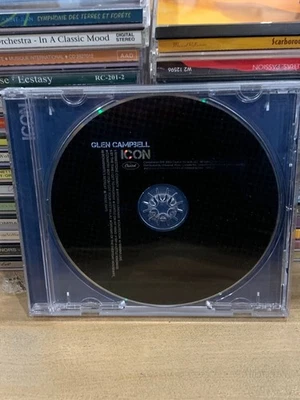 Glen Campbell Icon CD Capitol 2011 Compilation Rhinestone Cowboy Wichita Lineman - Image 1 of 2