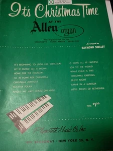 It's Christmas Time at the Allen Organ arr. von Raymond Shelley 1958 J7 - Bild 1 von 2