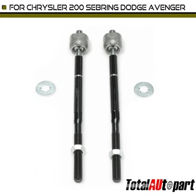 2x Extremo de barra de amarre para Chrysler 200 2011-2014 Sebring Dodge Journey parte delantera interior Foto 1 de 4