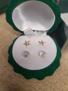 Bella Luce White Cubic Zirconia 14k Yellow Gold Over Sterling Silver Christmas T - Picture 1 of 4