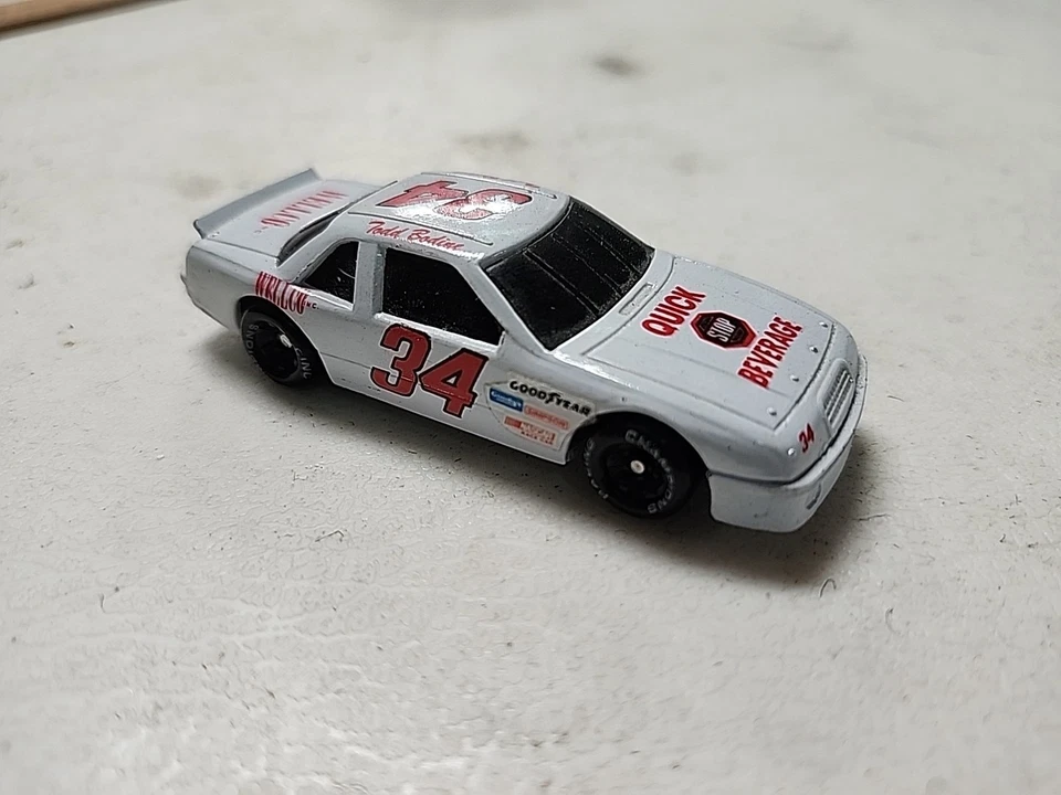 RC NASCAR ESCALA 1:64 1991 #34 TODD BODINE ¡BEBIDA RÁPIDA! 105 Foto 1 de 4