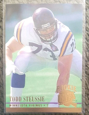 TODD STEUSSIE - 1994 Fleer Ultra #446 Rookie RC Gold Foil Minnesota Vikings NFL - Image 1 of 2