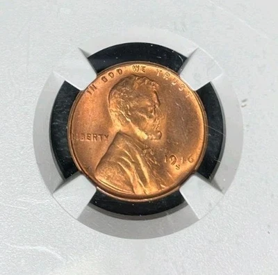 1946-S LINCOLN WHEAT CENT ~NGC MS 66 RB ~BEAUTIFUL COIN~ - Image 1 of 4