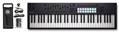 Novation LAUNCHKEY 61 MK4 61-Key USB MIDI Ableton Keyboard Controller+Microphone - Image 1 of 4