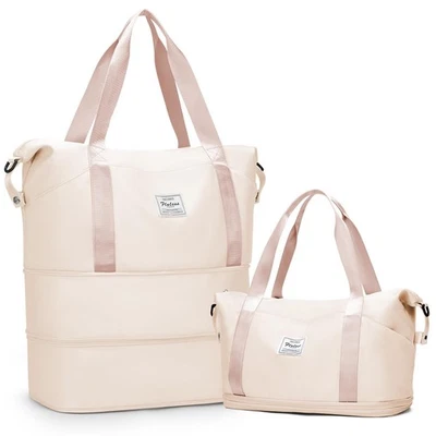 Expandable Travel Duffle Bag for Women Men, Large Gym Bag Travel Tote Bags, W... - Image 1 of 4