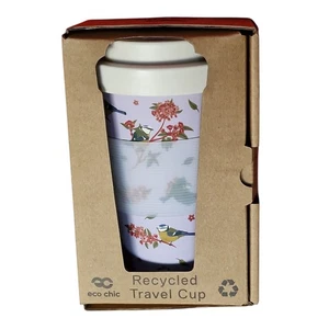 Eco Chic Reusable Recycled Thermal Coffee Cup, Stainless Steel 330ml, New - Picture 1 of 3