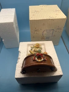 CHERISHED TEDDIES by ENESCO #950815 Christmas Musical Bin 3 - Picture 1 of 11