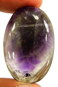 64.25 Ct Natural Lace Amethyst Loose Gemstone Cabochon Wire Wrap Stone - 26134 - Picture 1 of 2