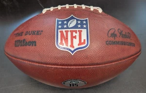 NFL Authentic Leather Wilson "The Duke" Spiel Football - NY Jets Spiel gebraucht K Ball - Bild 1 von 3
