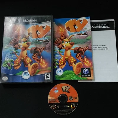 Ty the Tasmanian Tiger Game Nintendo GameCube 2002 Down Under Original Tested - Image 1 of 4