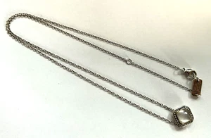 Ippolita STELLA Sterling Silver 925 White Stone Diamond Necklace - Picture 1 of 7