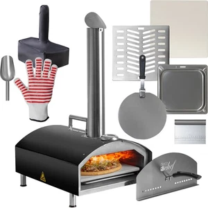 Deco Chef Tragbarer Outdoor Pizzaofen mit 2-in-1 Pizza & Grill Ofen Funktionalität - Bild 1 von 12