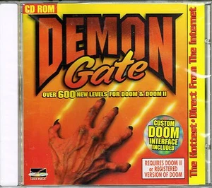 Demon Gate: 666 New Levels for Doom and Doom II (PC, CD-ROM, JEWEL CASE) NEW - Picture 1 of 1