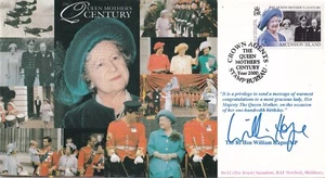 JS(CC)73f Queen Mother Century signed Rt.Hon. William Hague MP. - Picture 1 of 3