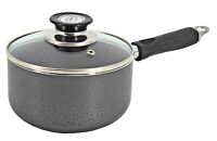 Non Stick Aluminum Stir Fry Pan With Glass Lid 3.5/4.5/5.5/6.5/7.5 Quarts