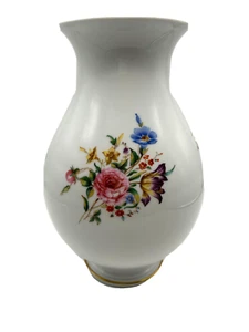 Royal Worcester Vaso da fiore grande porcellana fine floreale bianco - Foto 1 di 7