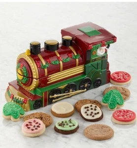Cheryl's Collectors Edition Weihnachten Stechpalme Zug Keramik Keksdose 13,75" Neu - Bild 1 von 4